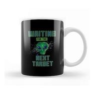 Humuts Retro Pixel Alien Waiting For Next Target Kupa