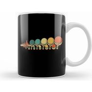 Humuts Retro Table Tennis Heartbeat Pingpong Paddle Kupa