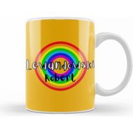 Humuts Robert Lewandowski Retro Rainbow Style Kupa
