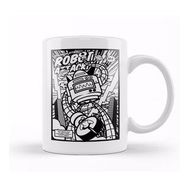 Humuts Robot Attack Comic Style Kupa