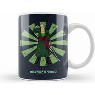 Humuts Roronoa Zoro Retro Japanese One Piece Kupa Bardak