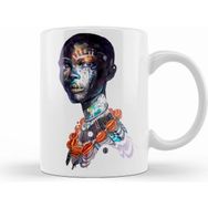 Humuts Rosto Pintura Kupa Bardak