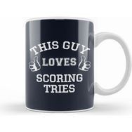 Humuts Rugby Union This Guy Loves Scoring Tries Six Nations Logo Kupa