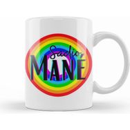 Humuts Sadio Mané Vintage Retro Rainbow Style Kupa