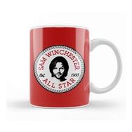 Humuts Sam Winchester Supernatural All Star Converse Logo Kupa Bardak