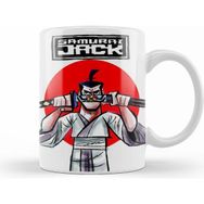 Humuts Samurai Jack 06 Porselen Beyaz Kupa Bardak
