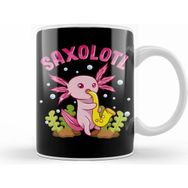 Humuts Saxolotl Adorable Sax Playing Axolotl Animal Pun Kupa