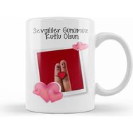 Humuts Sevgililer Günü Sevgiliye Hediye 071 Kupa
