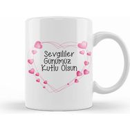 Humuts Sevgililer Günü Sevgiliye Hediye 082 Kupa