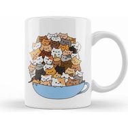 Humuts Sevimli Kediler Cats Kupa