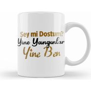 Humuts Şey Mi Dostum Yine Yangınlar Yine Ben Kupa Bardak