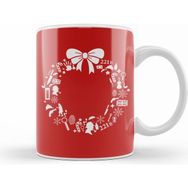 Humuts Sherlock Holmes Christmas Wreath Pattern Kupa