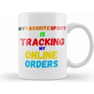 Humuts Shopping Addict Funny Quote for Shopping Addict Kupa