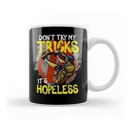 Humuts Skateboarding Don't Try My Tricks It's Hopeless Kupa Bardak