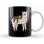 Humuts Sloth Riding Llama Adorable Fluffy Lama Sloth Kupa