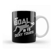 Humuts Soccer Goalie I M Here to Deny Your Goals Futbol Kupa