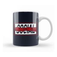 Humuts Social Distancing Red Wave Design Kupa