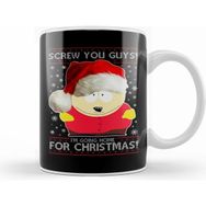 Humuts South Park Cartman Screw You Guys Christmas Knit Pattern Kupa