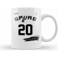 Humuts Spurs 20 Ginobilli Branca Rox Ink Kupa Bardak
