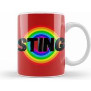 Humuts Sting Vintage Retro Rainbow Style Warriors Design Wrestlers Gift Kupa