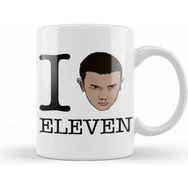 Humuts Stranger Things I Love Eleven Kupa