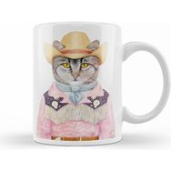 Humuts Süslü Kedi Cats Kupa Bardak