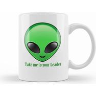 Humuts Take Me To Your Leader Alien Uzaylı Kupa