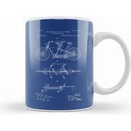 Humuts Tandem Bicycle Patent Blueprint W Starley H S Owen Kupa