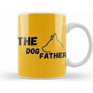 Humuts The Dogfather Funny, Cute Dog Father Dad Owner Pet Doggo Pup Fun Humor Kupa Bardak