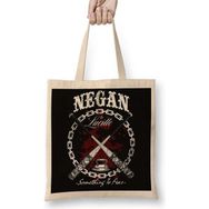 Humuts The Walking Dead Negan Bez Uzun Saplı Açık Bej Rengi Çanta