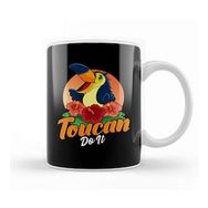 Humuts Toucan Do It Funny You Can Do It Pun Bird Obsessed Kupa Bardak