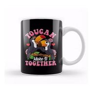 Humuts Toucan Do It Funny You Can Do It Pun Thumbs Up Kupa Bardak