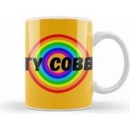 Humuts Ty Cobb Baseball Lovers Gifts Vintage Retro Rainbow Kupa
