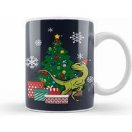 Humuts Velociraptor Around The Christmas Tree Kupa