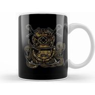 Humuts Vintage Diver Octopus Kupa