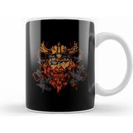 Humuts Vintage Odin Ravens Norse Mythology Distressed Kupa