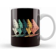 Humuts Vintage Windsurfing Water Sports Retro Windsurfer Surfing Kupa