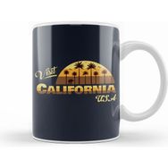 Humuts Visit California Usa Sunset Retro Font Kupa