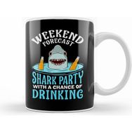 Humuts Weekend Forecast Shark Party With Drinking Kupa