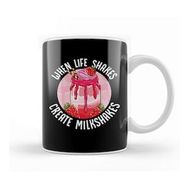 Humuts When Life Shakes Create Milkshakes Optimistic Pun Kupa