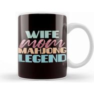 Humuts Wife Mom Mahjong Legend Mah-Jongg Player Solitaire Chinese Kupa