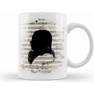 Humuts Wolfgang Amadeus Mozart Piyano Müzik Notaları Kupa