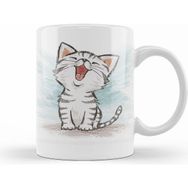 Humuts Yavru Renkli Cats Kedi Kupa
