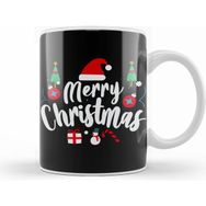 Humuts Yılbaşı Yeni Yıl Konseptli Merry Christmas 03 Kupa