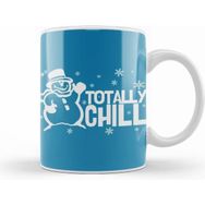 Humuts Yılbaşı Yeni Yıl Konseptli Totally Chill Holiday Kupa Bardak