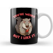Humuts You Re Weird But I Like It Cute Anteater Animal Kupa Bardak