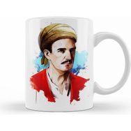 Humuts Yunus Emre Illustrasyon Kupa Bardak