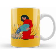 Humuts Zodiac Symbols Flowers Kupa Bardak