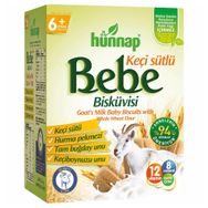 Hünnap 6+ Ay 400 gr Keçi Sütlü Bebek Bisküvisi