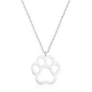 Huramarketing 925 Ayar Köpek Patisi Kadın Gümüş Kolye